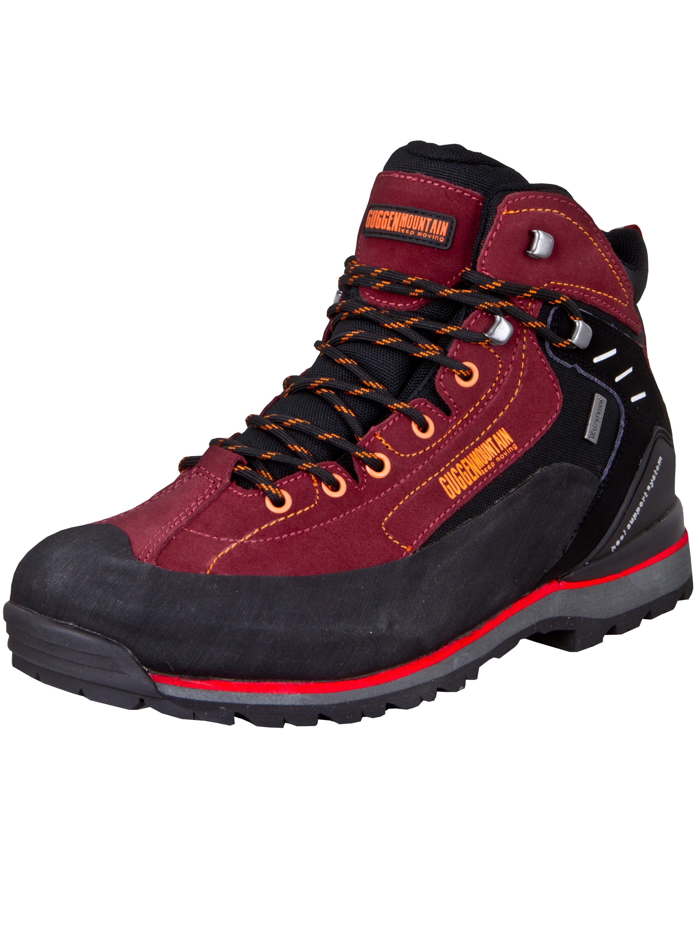 Guggen Mountain Wanderschuhe in Rot