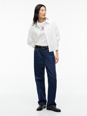 Bluză 'ESSENTIAL' de la Tommy Jeans pe alb