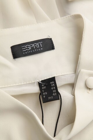 ESPRIT Volantbluse L in Grau