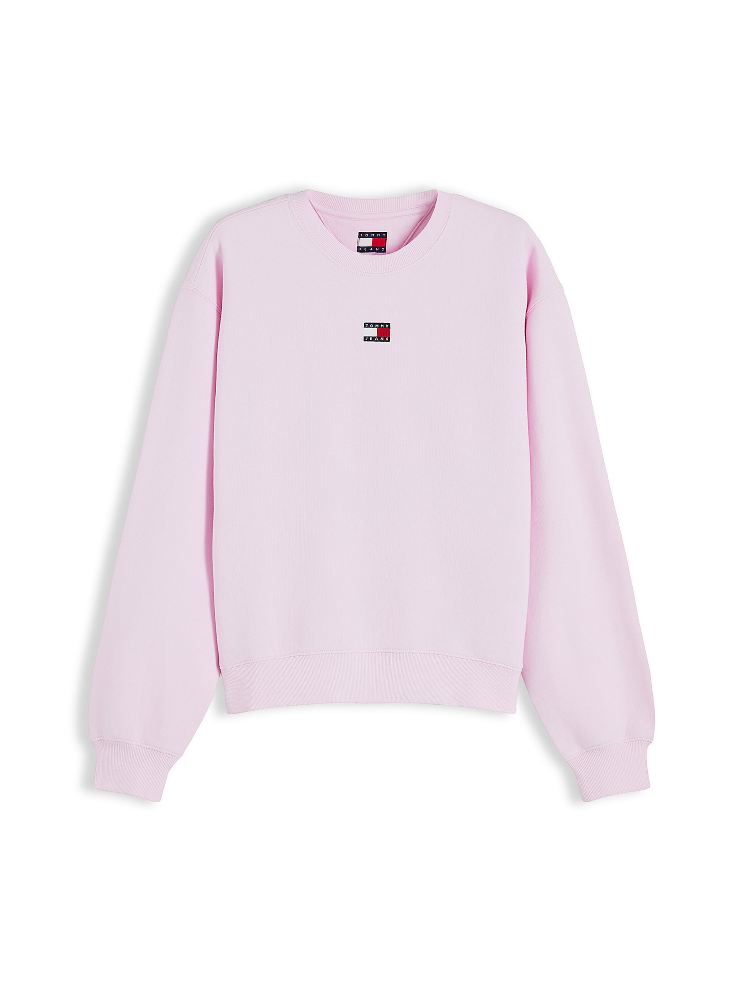 Tommy Jeans Sweatshirt in Pink: Vorderseite