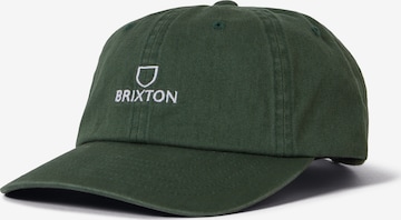 Brixton - Gorra 'ALPHA' en verde: frente