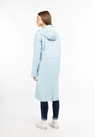 MYMO Toiminnallinen pitkä takki värissä sininen
