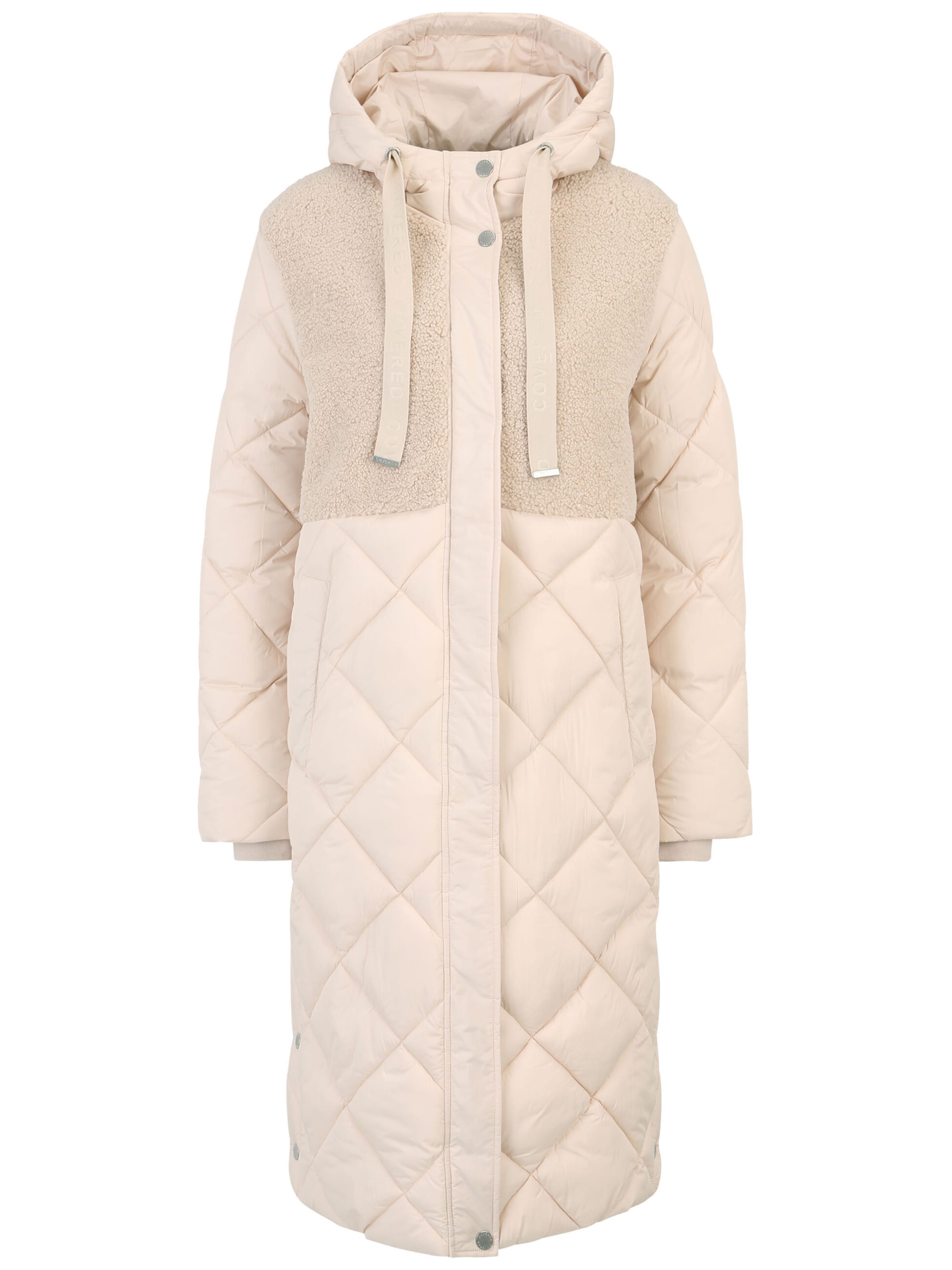 New View Wintermantel in Beige: voorkant