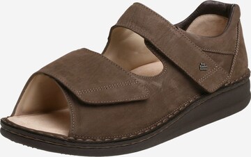 Finn Comfort Sandals in Brown: front