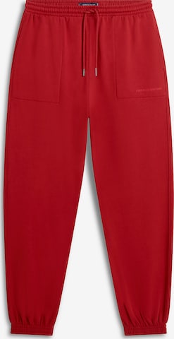 TOMMY HILFIGER Pyjamahose 'Essential' in Rot: Vorderseite