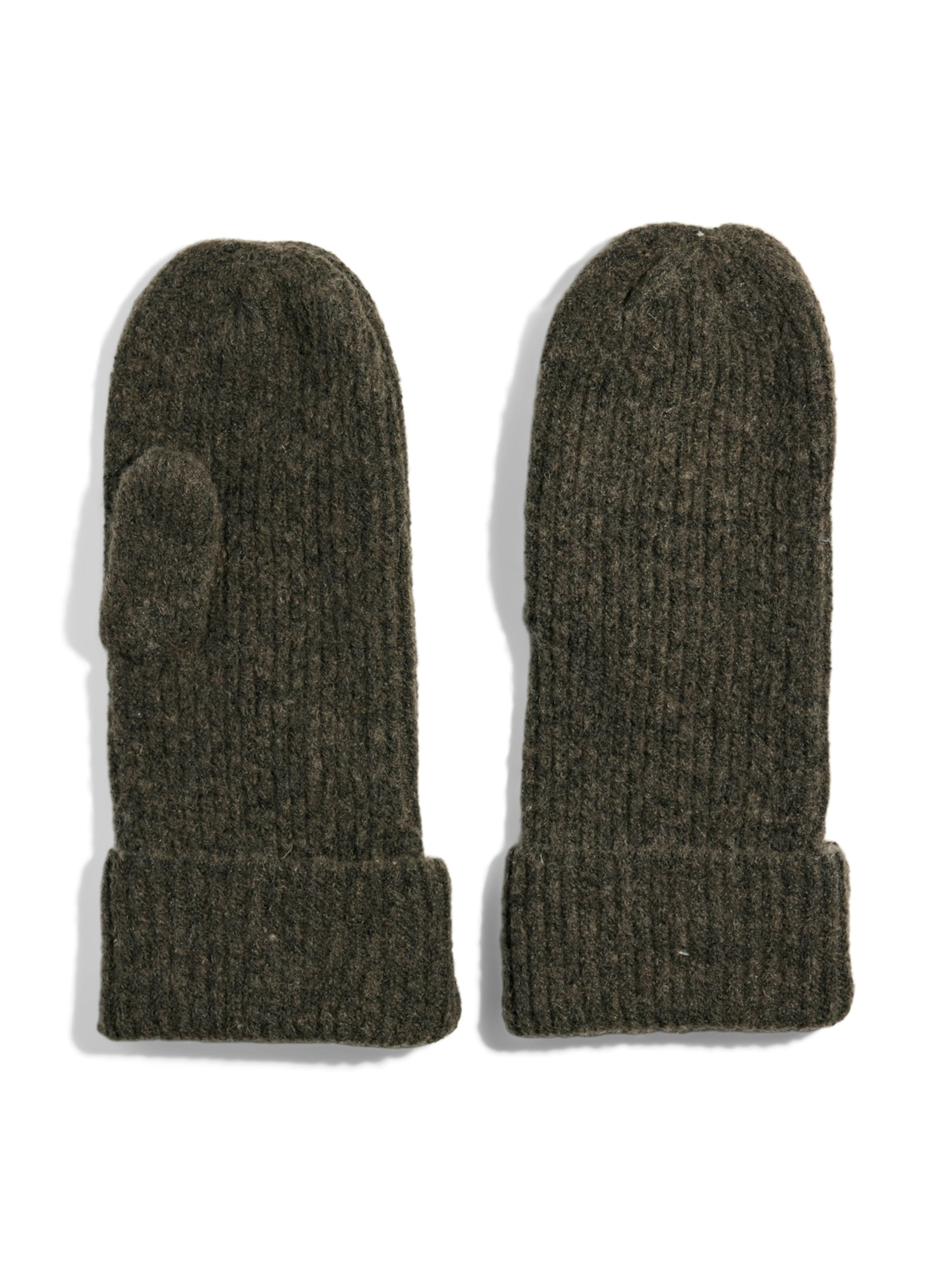 PIECES Palčáky - tmavě hnědá, Produkt