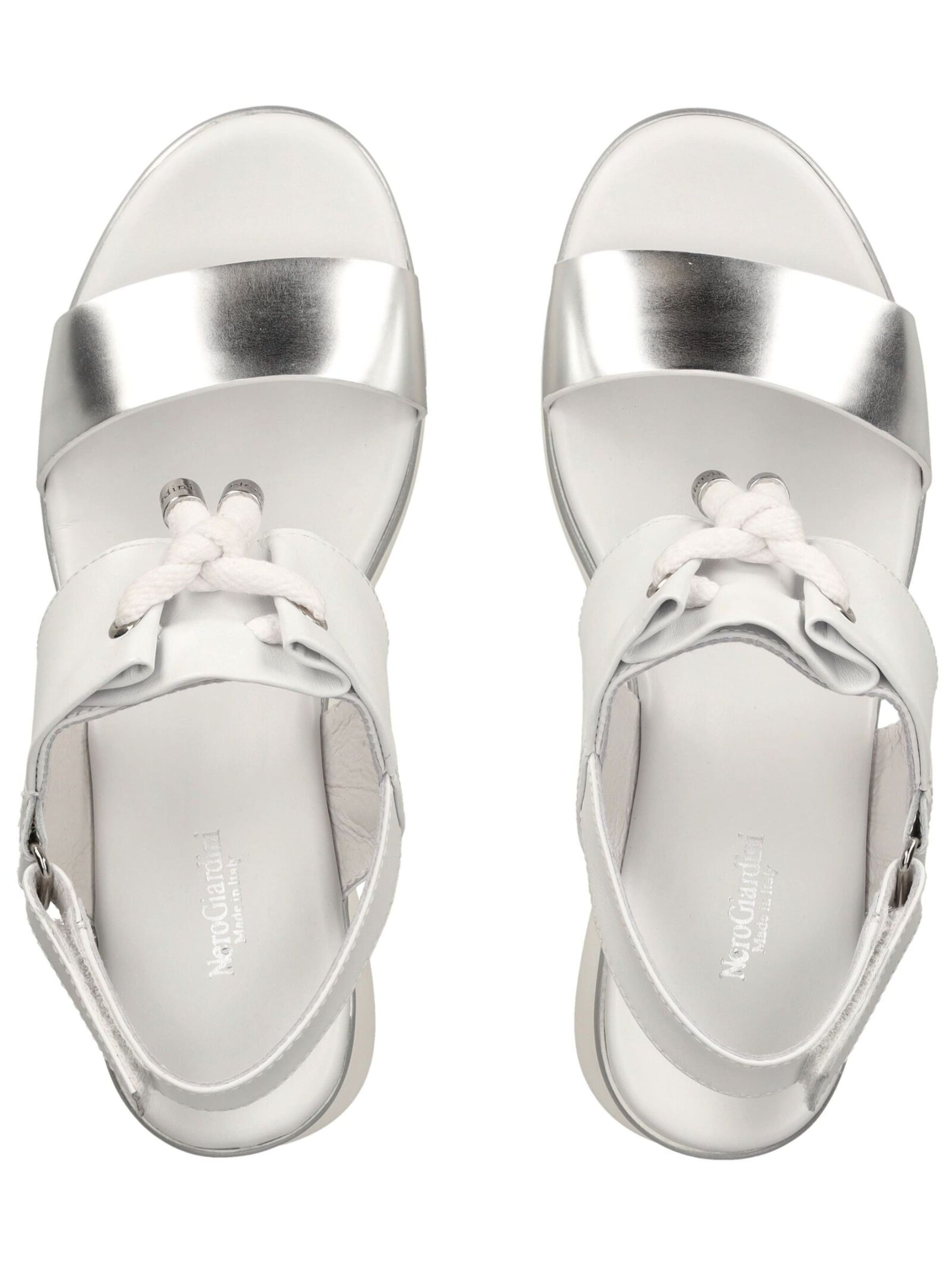 Nero Giardini Sandale in Weiß