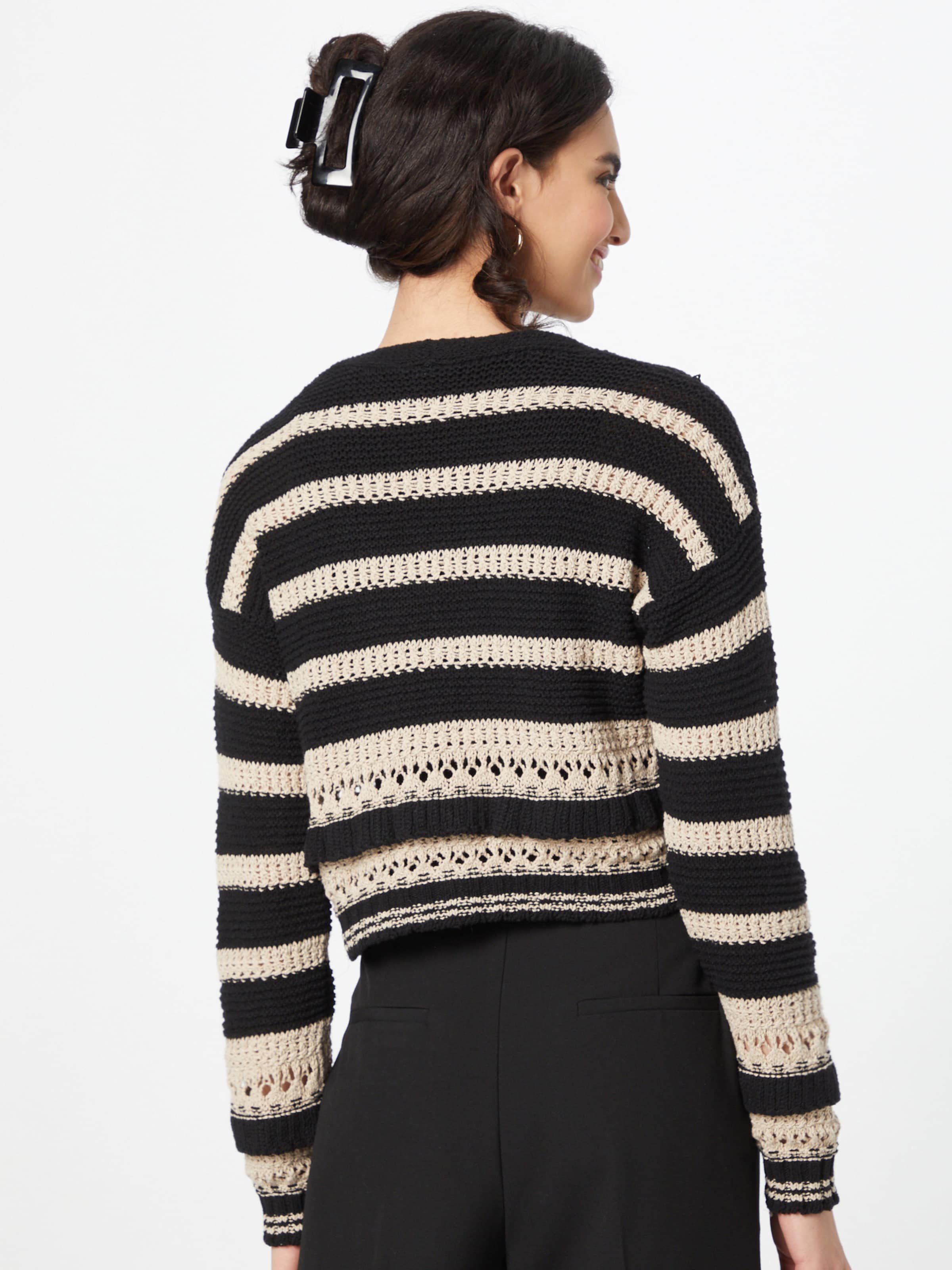 Frauen Pullover & Strick Sisley Strickjacke in Schwarz - RS95969 Frauen Pullover & Strick Sisley Strickjacke in Schwarz - RS95969