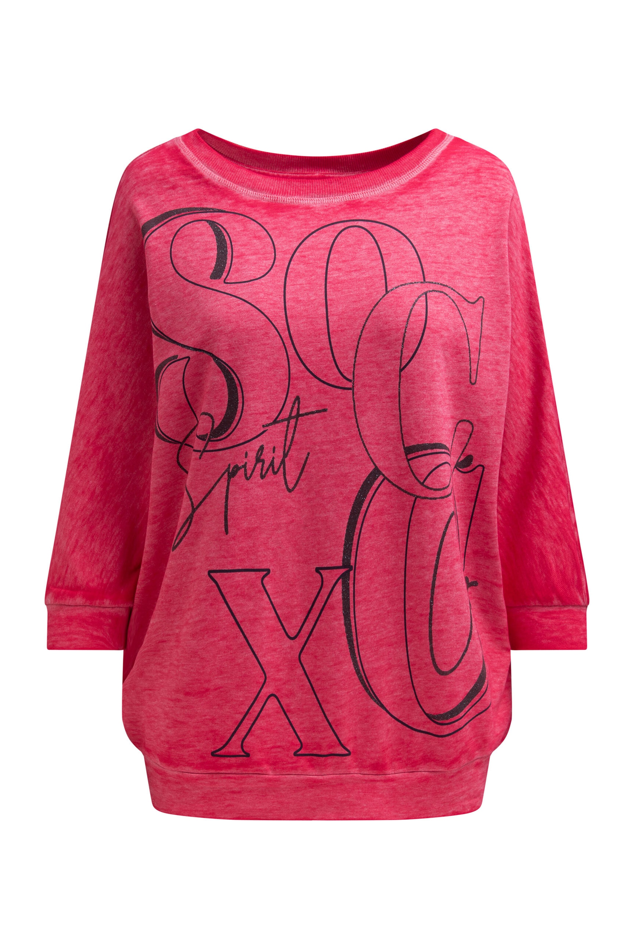 Soccx Sweatshirt in Red: front