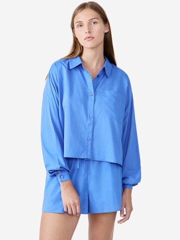 ETAM Schlafshirt 'Seano' in Blau