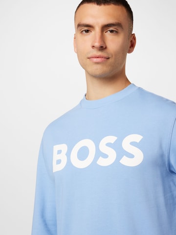 Sweat-shirt 'WeBasic' BOSS en bleu
