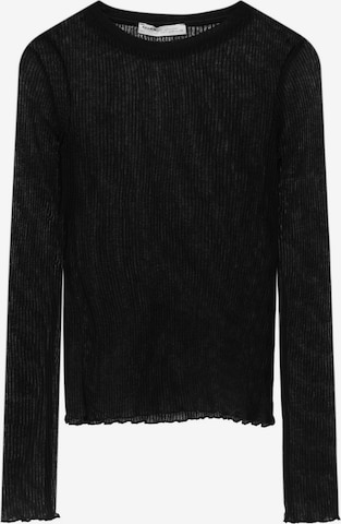 Pull&Bear Pullover in Schwarz: predná strana