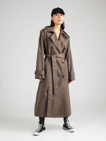 WEEKDAY Between-seasons coat 'Sendai' in Beige: front