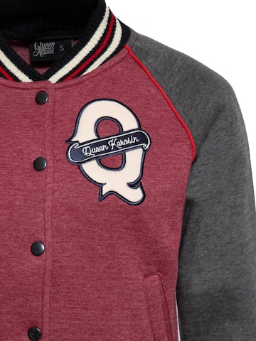 Queen Kerosin Between-Season Jacket 'Speed Queens' in Red