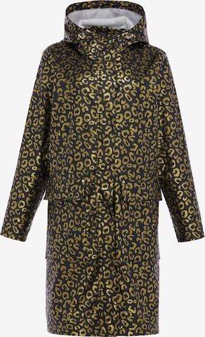 Manteau fonctionnel faina en noir : devant