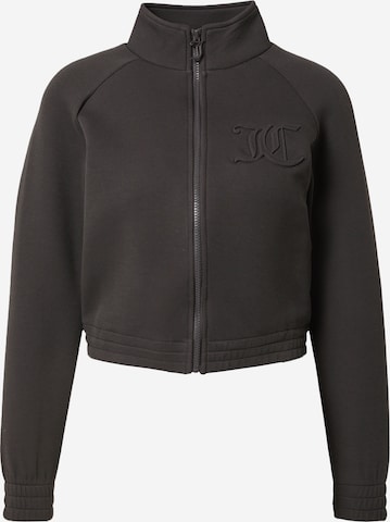 Juicy Couture Sport Athletic Zip-Up Hoodie 'TANYA' in Black: front