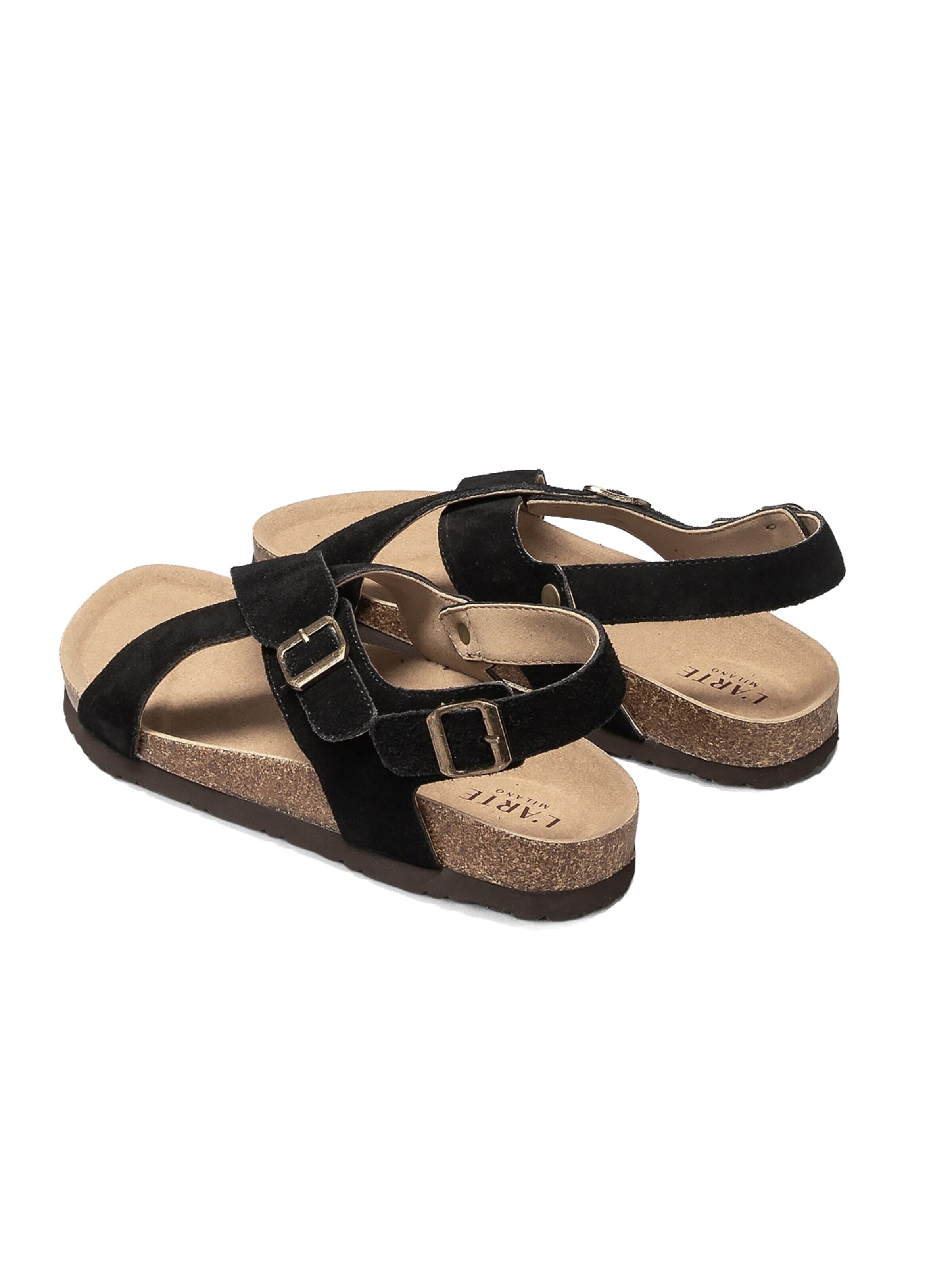 juoda L'Arte Milano Sandalai