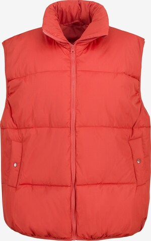 Studio Untold Bodywarmer in Rood: voorkant