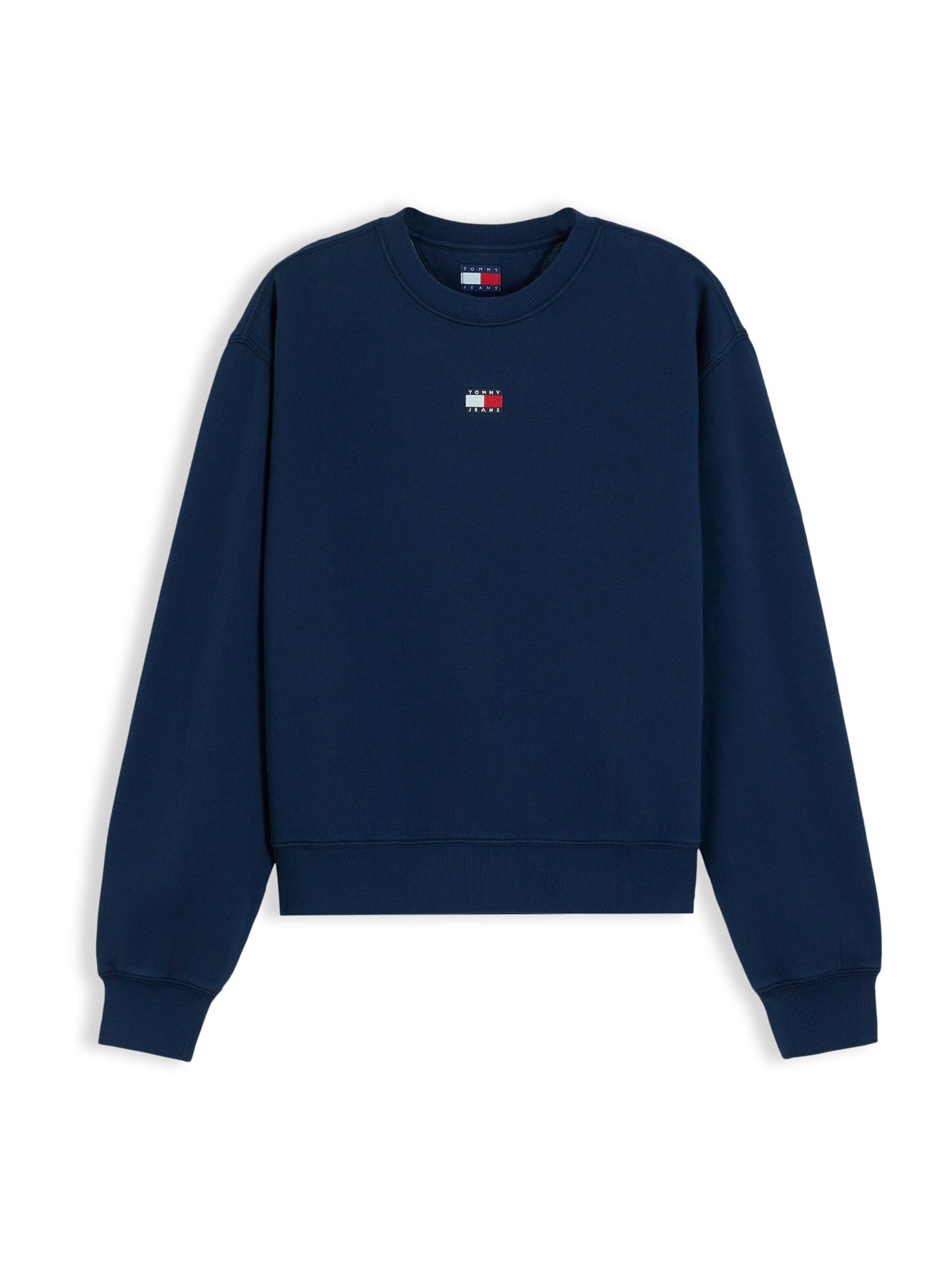 Tommy Jeans Sweatshirt in Blue: front