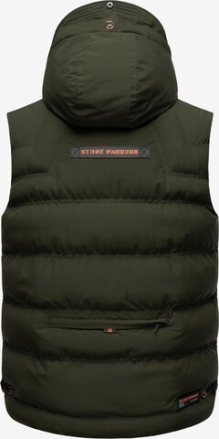 STONE HARBOUR Vest 'Egoor' in Green