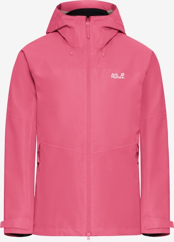 JACK WOLFSKIN Performance Jacket in Pink: front