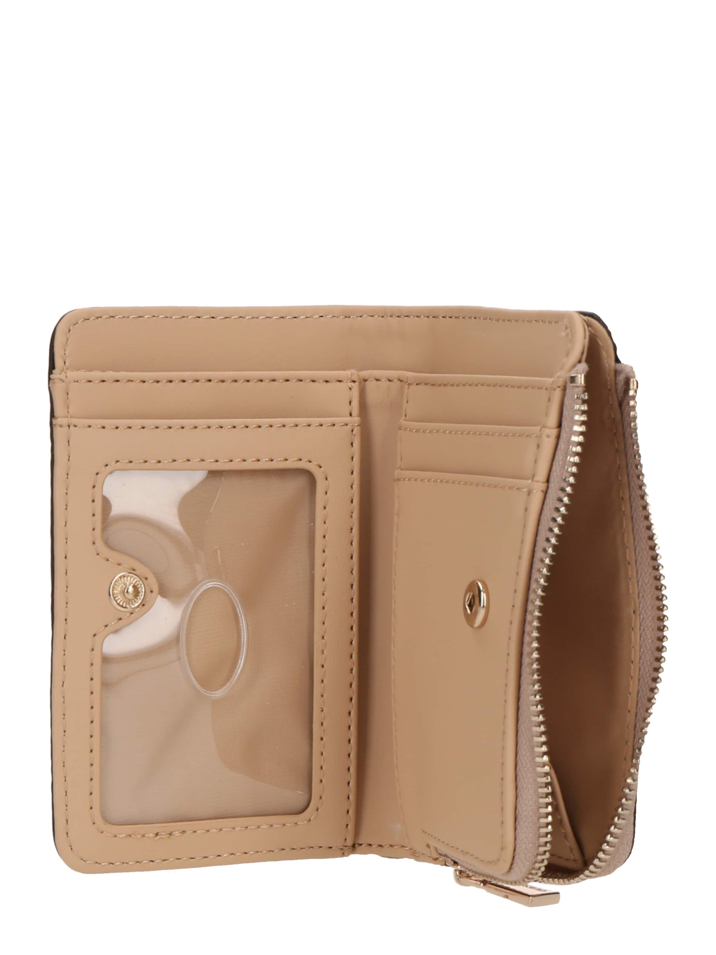 GUESS Wallet 'PHOEBE SLG ZIP ARND CARD CASE' in Grey