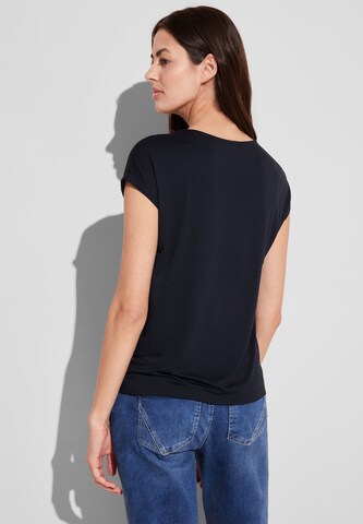 STREET ONE Bluse in Blau