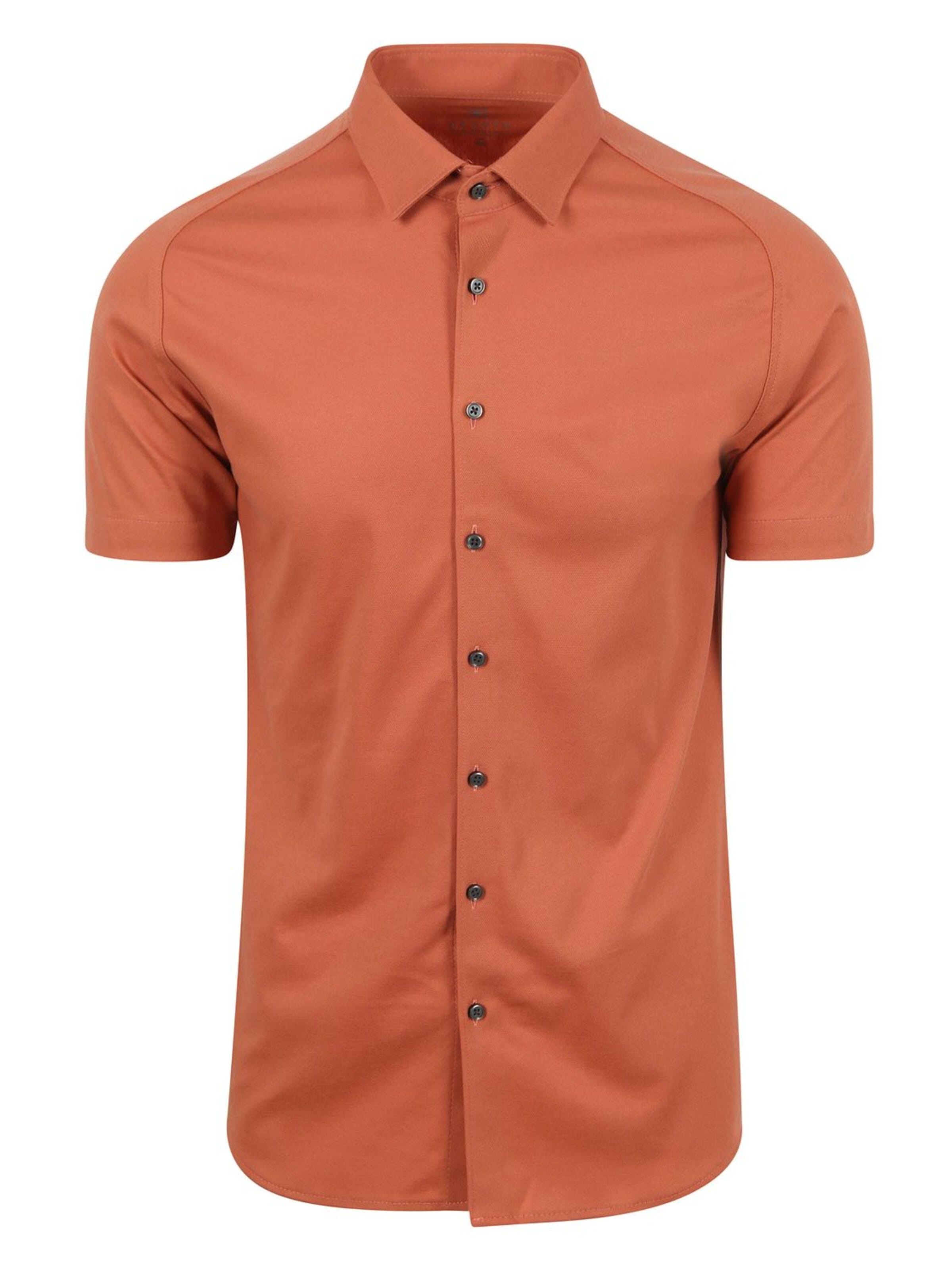 DESOTO Slim fit Button Up Shirt in Orange