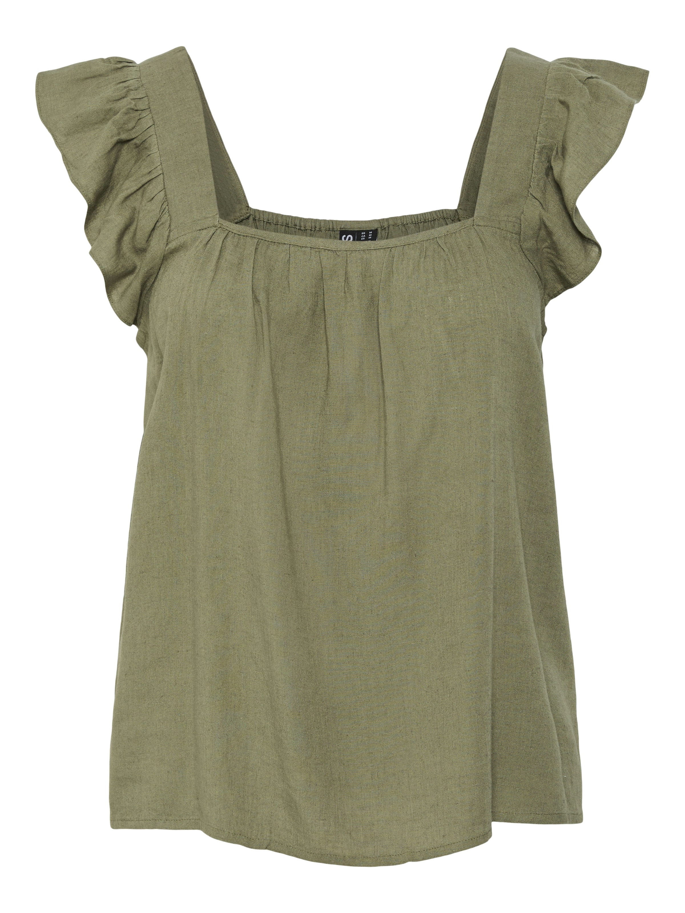 Chemisier 'PCPIA' PIECES en vert : devant