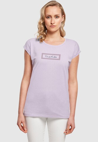 Merchcode T-Shirt in Lila: predná strana