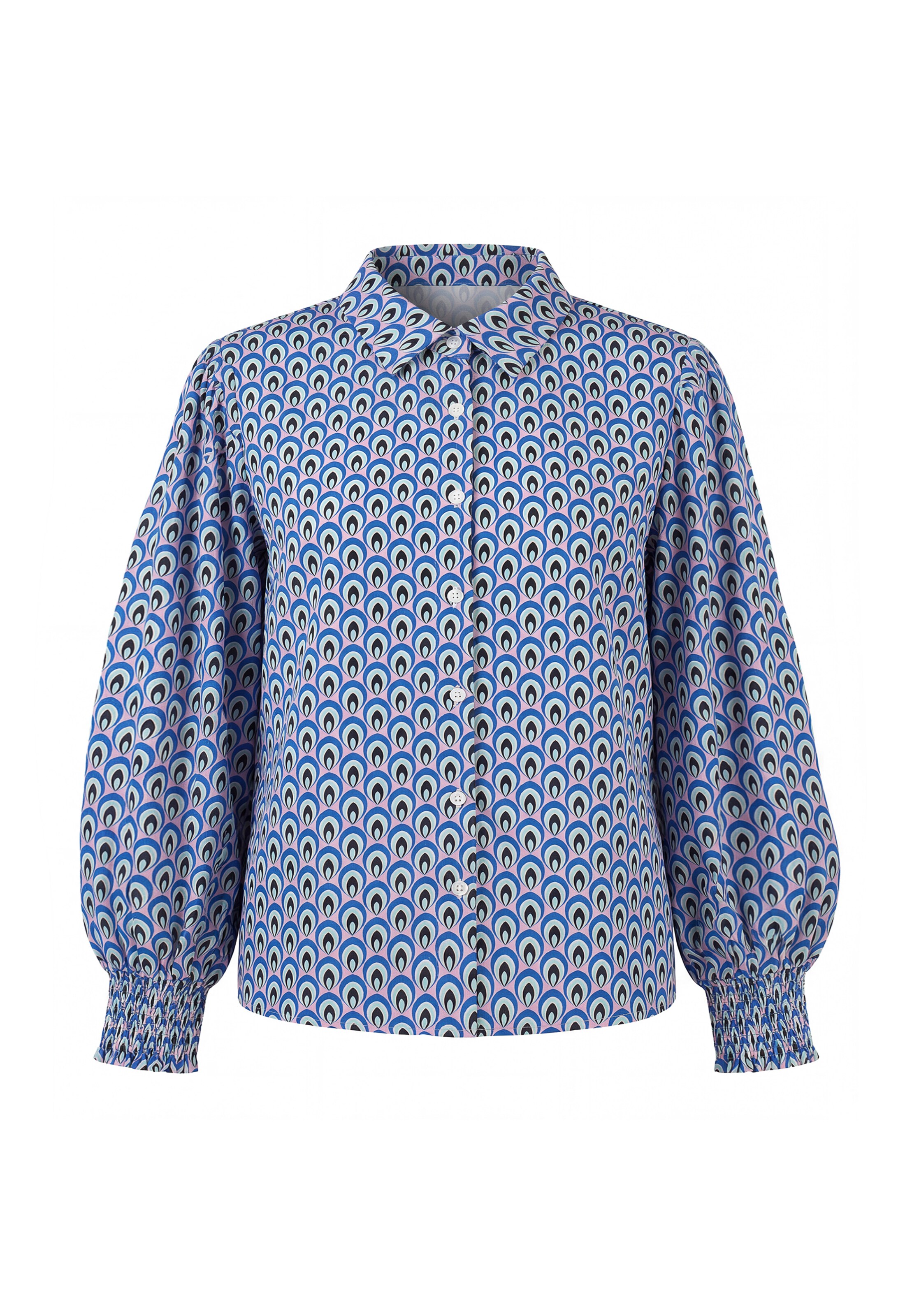 Usha - Camiseta en azul: frente