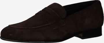 Chaussure basse Gordon & Bros en marron : devant