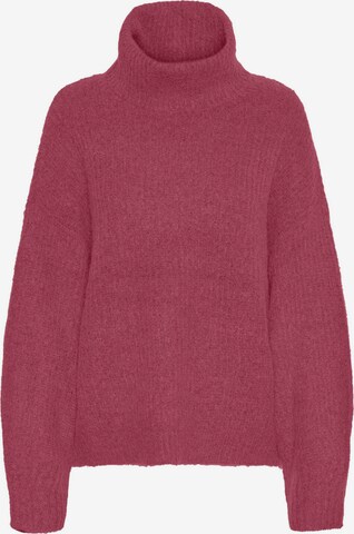 Vero Moda Curve Sweater 'Julie LS' in Pink: front