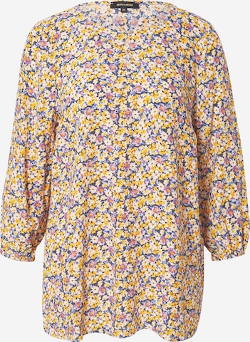 MORE & MORE - Blusa 'Millefleurs' en amarillo: frente