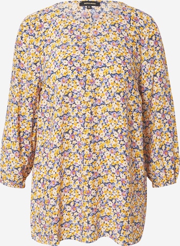 Camicia da donna 'Millefleurs' di MORE & MORE in giallo: frontale