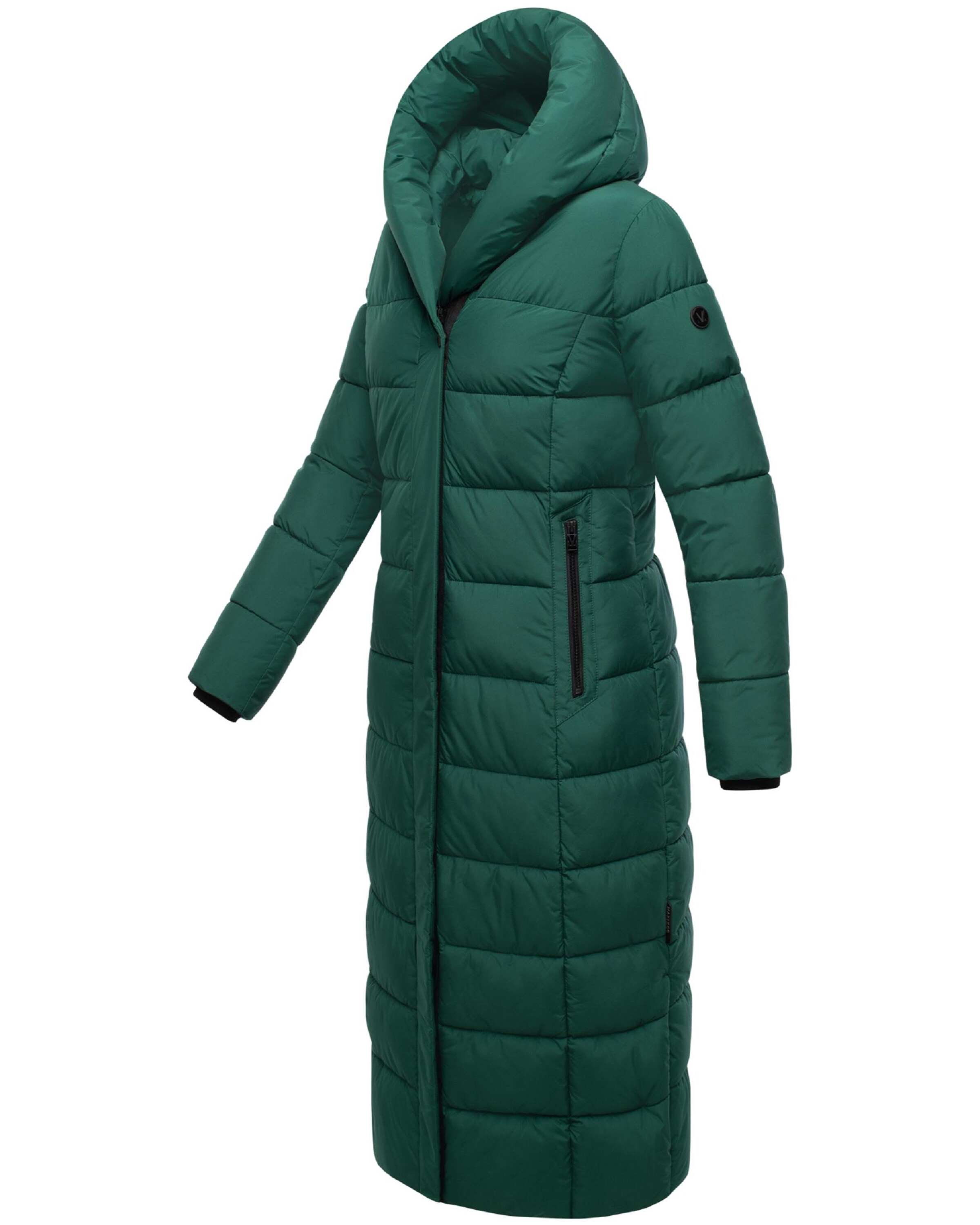 MARIKOO Winter Coat 'Pakoraa 16' in Green