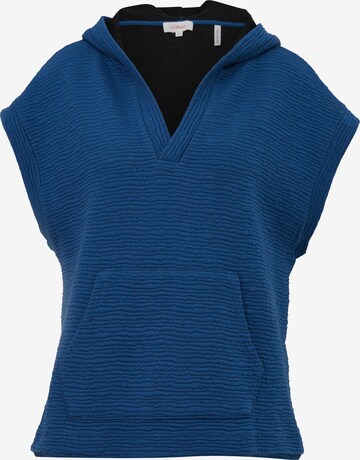 s.Oliver Sweatshirt in Blue: front