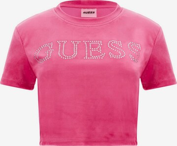 GUESS Performance Shirt in Purple: front