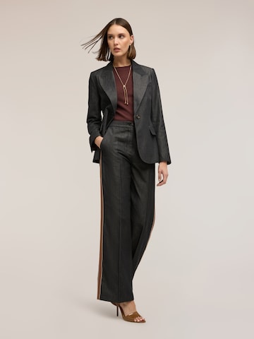 MOTIVI Wide leg Broek in Blauw