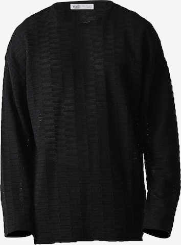 juoda VAMOS CLO Megztinis: priekis