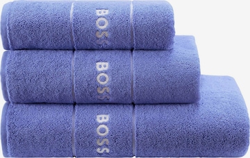 BOSS Home Handtuch 'PLAIN' in Blau