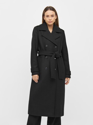 modström Between-Seasons Coat in Black: front