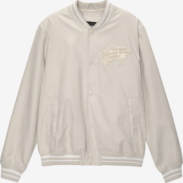 Pull&Bear Tussenjas in Beige: voorkant