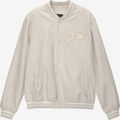 Giacca di mezza stagione Pull&Bear di colore crema / stucco / bianco, Visualizzazione prodotti