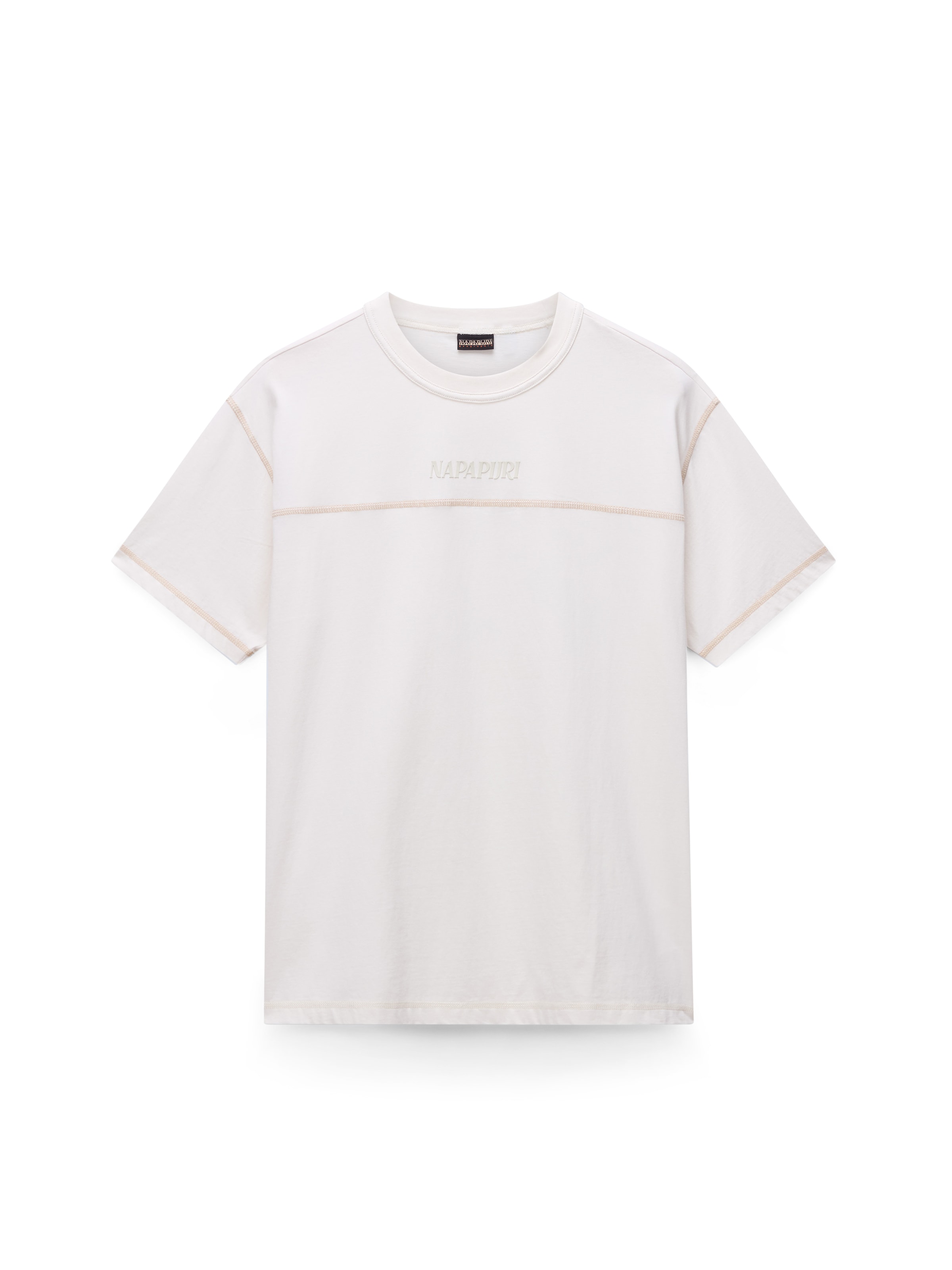 NAPAPIJRI Tričko 'S-UMBRA SS' - Biela: predná strana