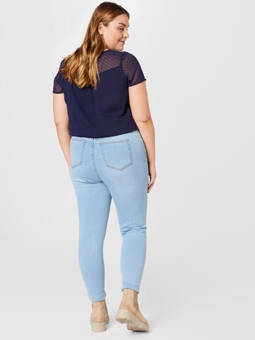 Skinny Jean 'Adriana' Cotton On Curve en bleu