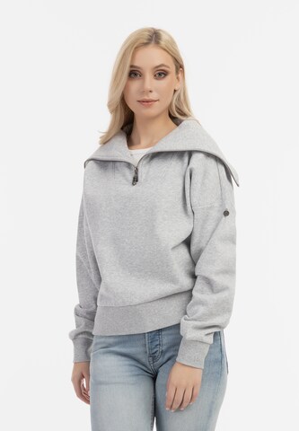 DreiMaster Vintage Sweatshirt i grå: forside