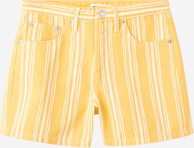 MANGO Housut 'CORRETTO' koossa 32 värissä keltainen / valkoinen, Tuotenäkymä