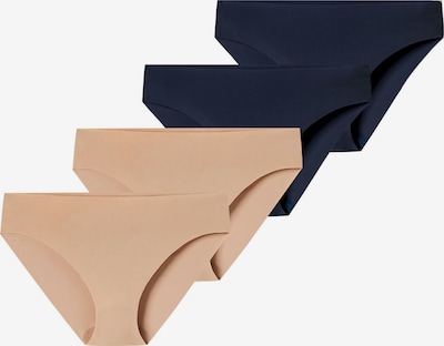 SCHIESSER Slip ' Invisible Light ' in XS in beige / nude / nachtblau, Produktansicht