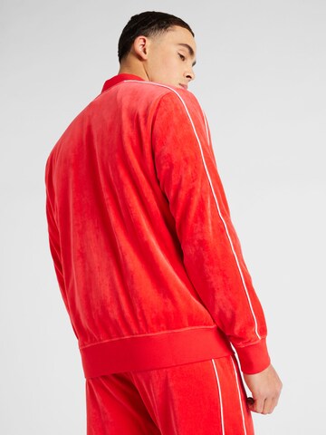 Nike Sportswear Zip-Up Hoodie in Red